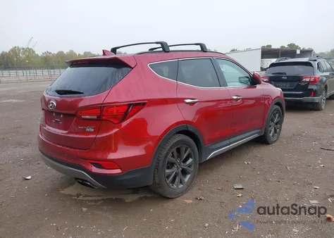 2017 Hyundai Santa Fe Sport 2.0T Ultimate z USA, uszkodzony, nr VIN 5XYZW4LA7HG408499